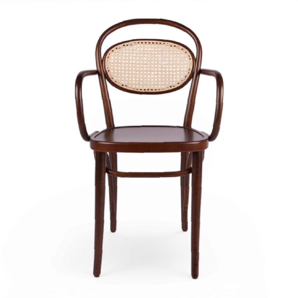 Linda Hazeranlı Sırt Kollu Thonet Ahşap Sandalye-2