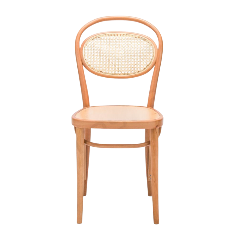 Kastra Linda Hazeranlı Sırt Thonet Ahşap Sandalye-zoom-
