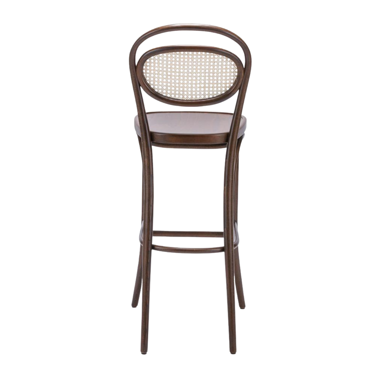 Kastra Linda Sırt Hazeranlı Thonet Ahşap Bar Sandalyesi-12