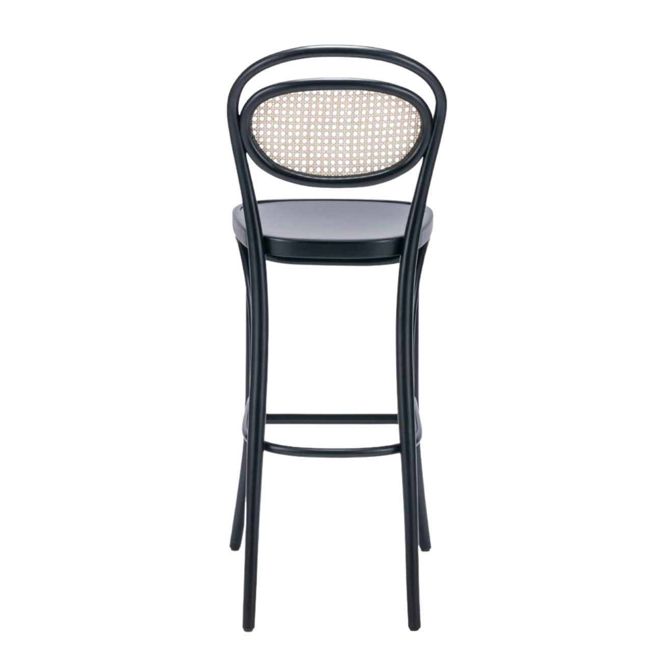 Kastra Linda Sırt Hazeranlı Thonet Ahşap Bar Sandalyesi-6