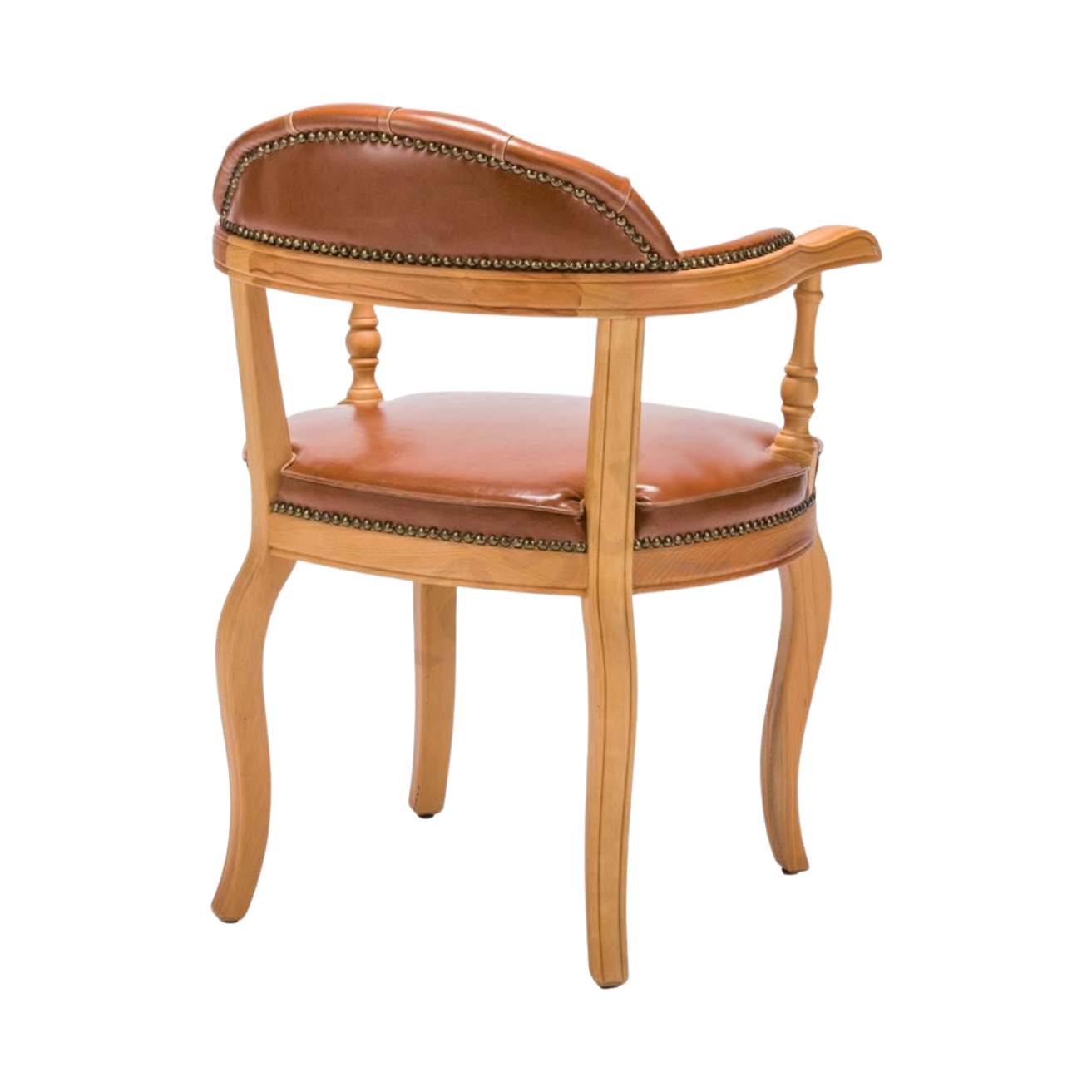 Kastra London Döşeme Kumaşlı Retro Ahşap Sandalye-zoom-4