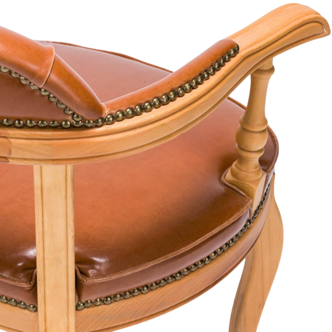Kastra London Döşeme Kumaşlı Retro Ahşap Sandalye
