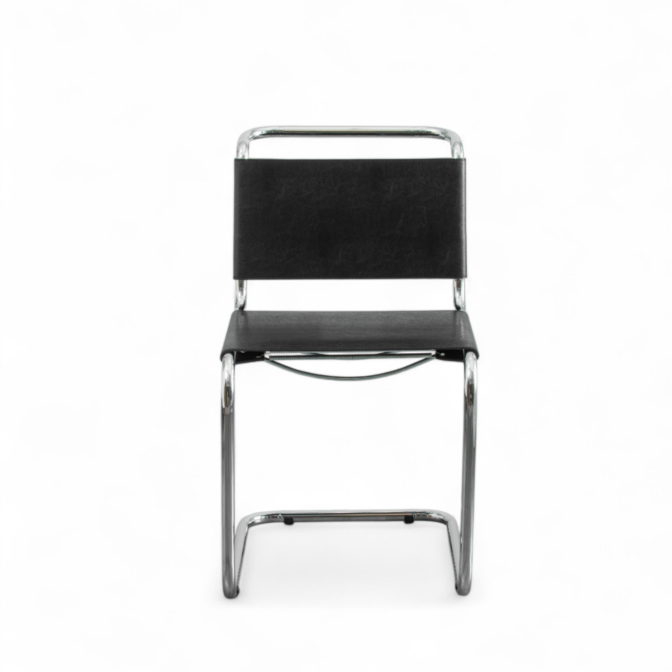 Kastra Marcel Breuer Deri Metal Sandalye-8