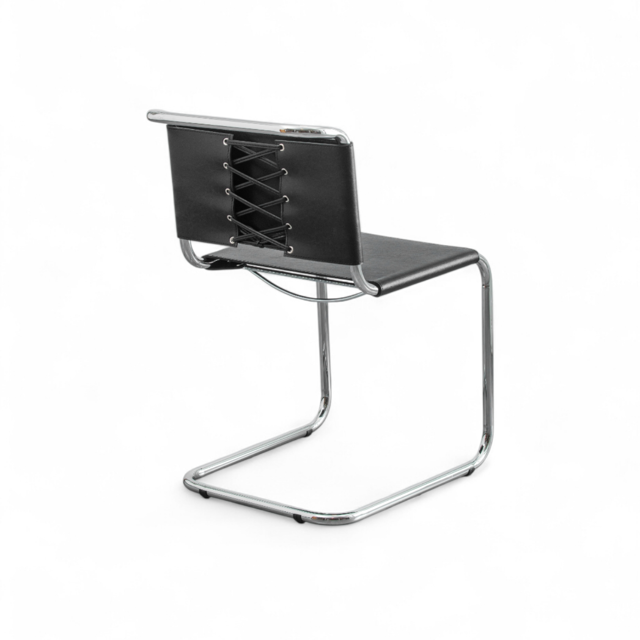 Kastra Marcel Breuer Deri Metal Sandalye-zoom-10