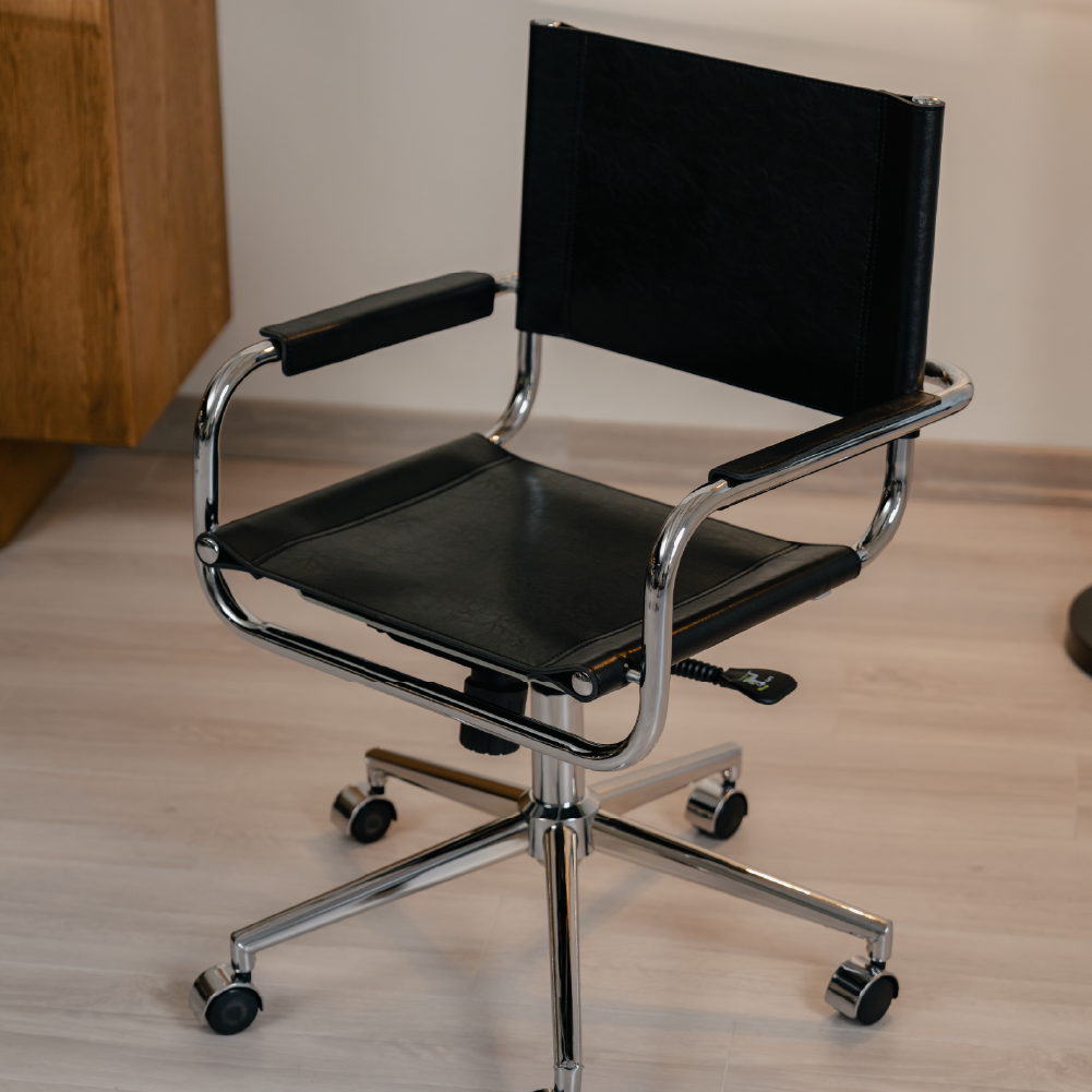 Kastra Mart Stam S34 Deri Metal Çalışma Sandalyesi-5