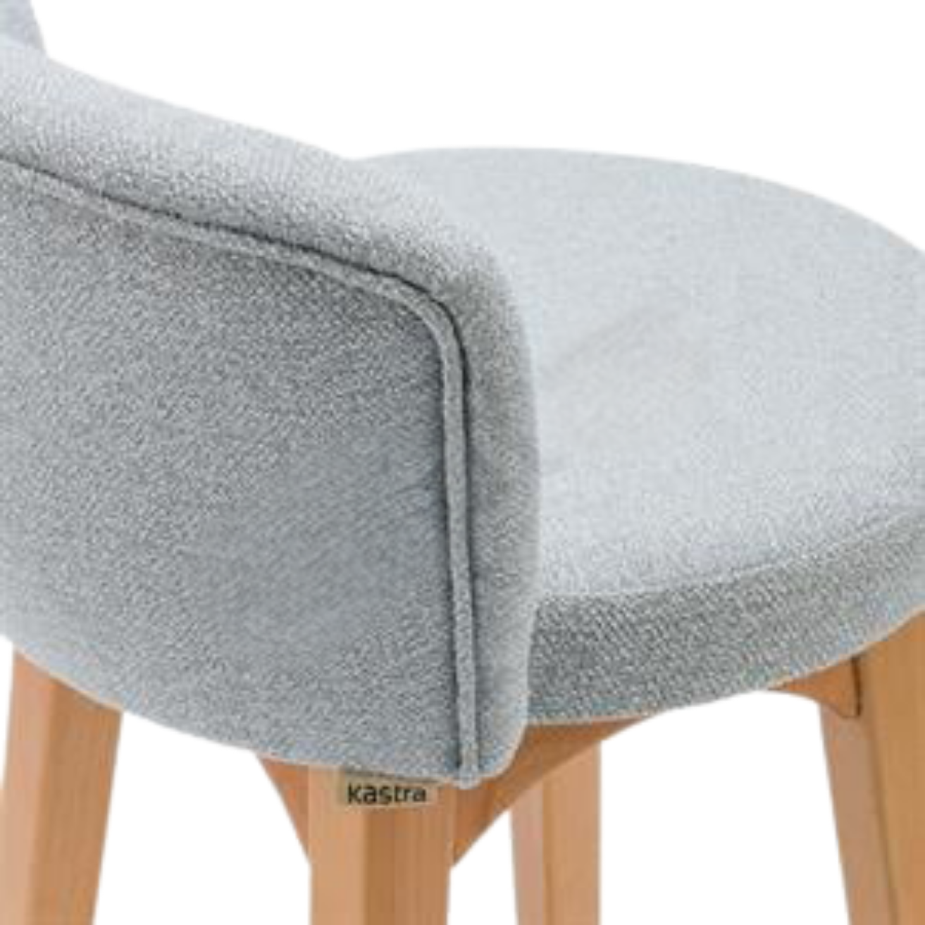 Kastra Melua Ahşap Bar Sandalyesi-2