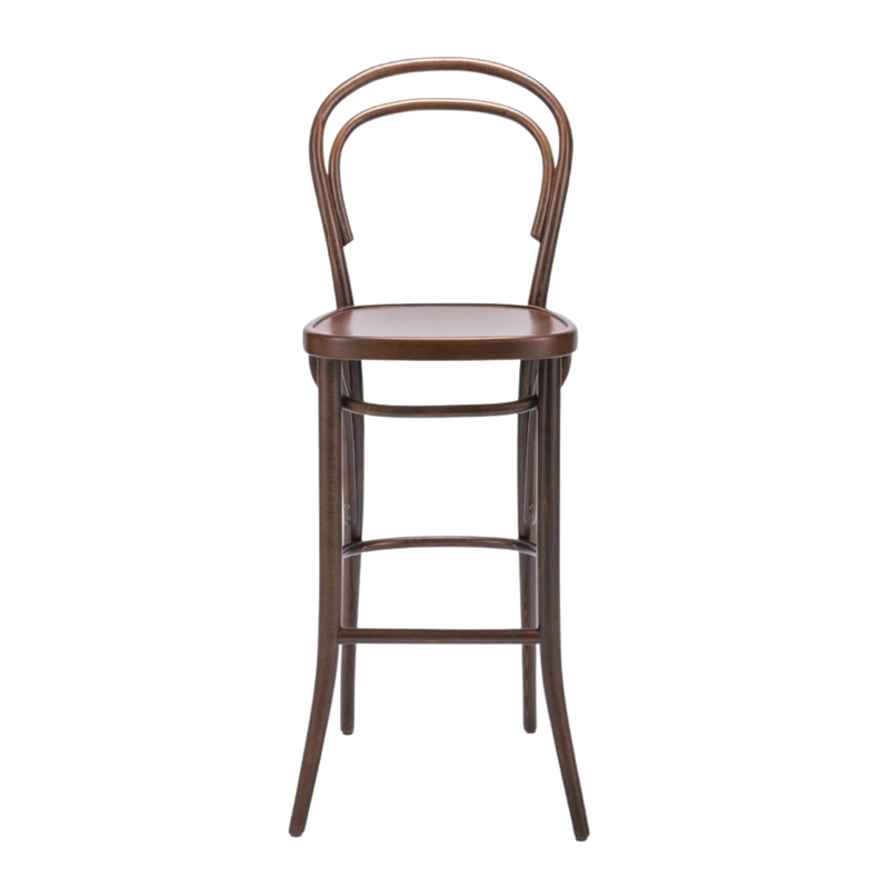 Kastra Olivia Thonet Ahşap Bar Sandalyesi-zoom-
