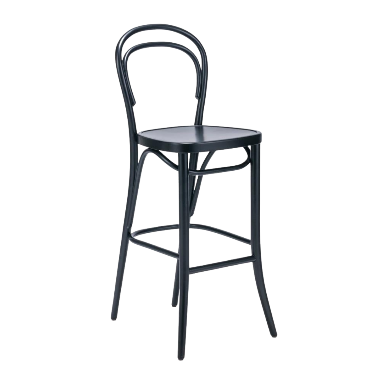 Kastra Olivia Thonet Ahşap Bar Sandalyesi-15
