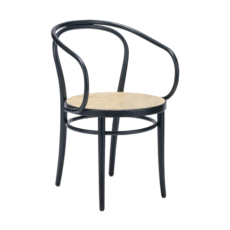 Kastra Oscar Hazeranlı Oturum Kollu Thonet Ahşap Sandalye-zoom-