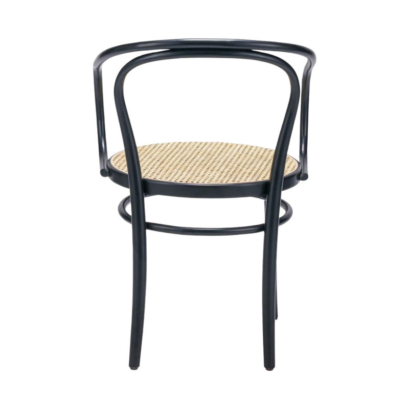 Kastra Oscar Hazeranlı Oturum Kollu Thonet Ahşap Sandalye-zoom-