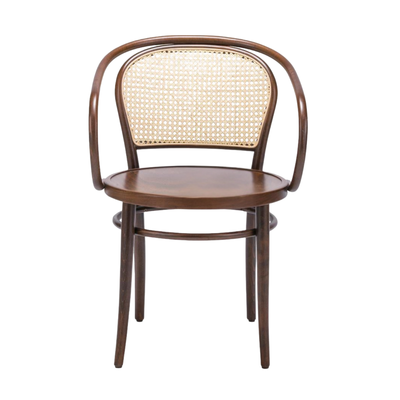 Kastra Oscar Hazeranlı Sırt Kollu Thonet Ahşap Sandalye-zoom-7