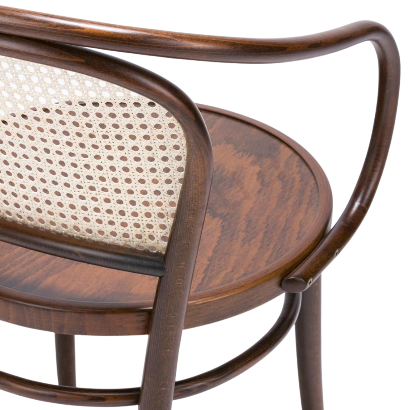 Kastra Oscar Hazeranlı Sırt Kollu Thonet Ahşap Sandalye