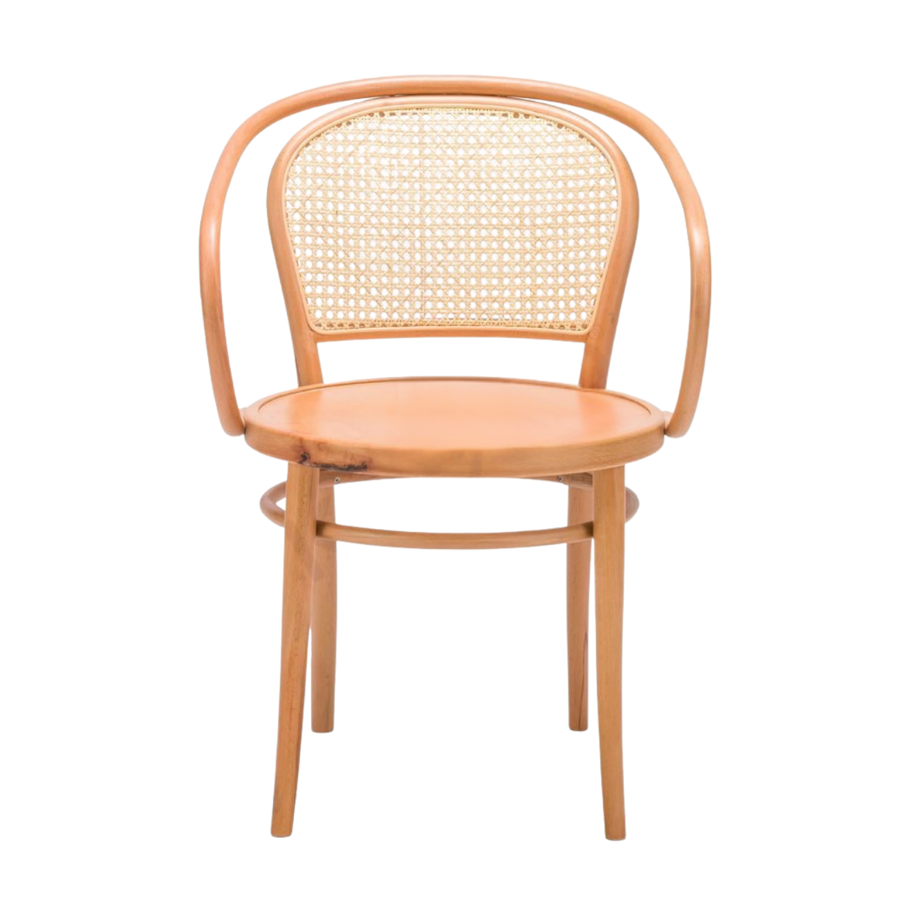 Kastra Oscar Hazeranlı Sırt Kollu Thonet Ahşap Sandalye-zoom-6
