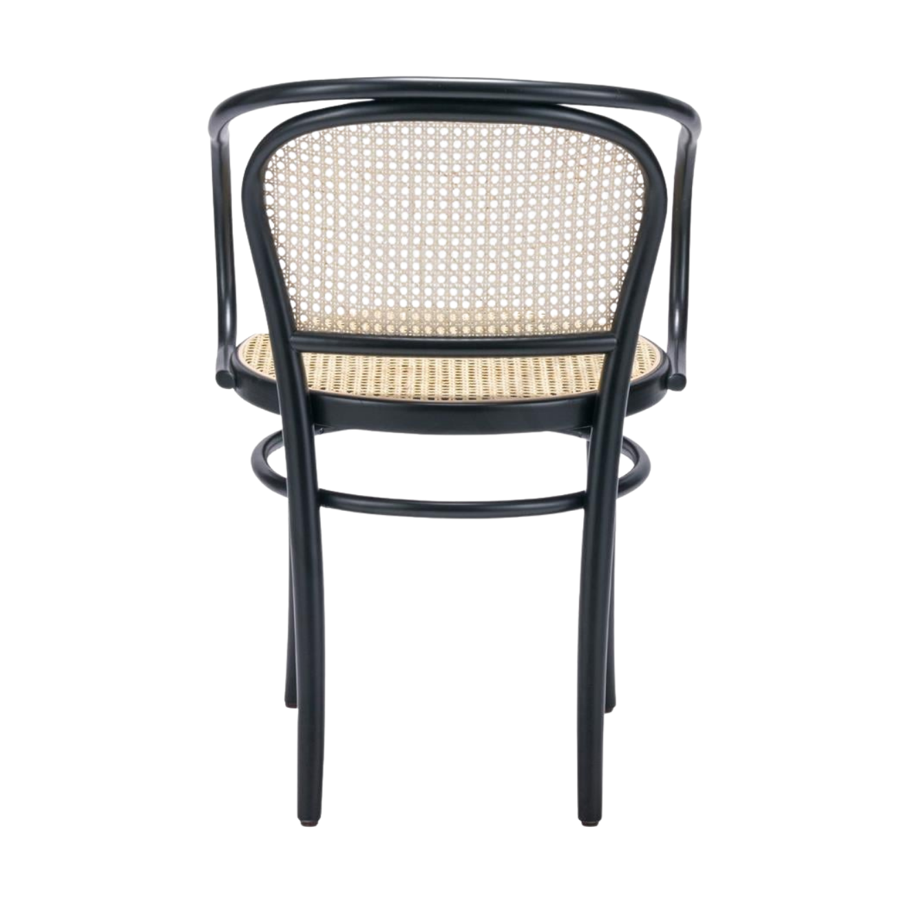 Kastra Oscar Hazeranlı Sırt ve Oturum Kollu Thonet Ahşap Sandalye-5