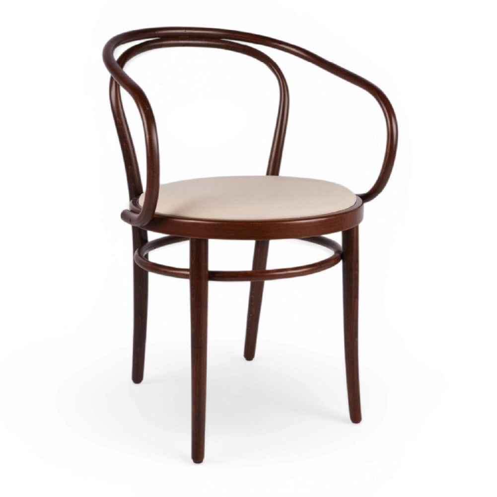 Kastra Oscar Minderli Kollu Ahşap Thonet Sandalye-zoom-1