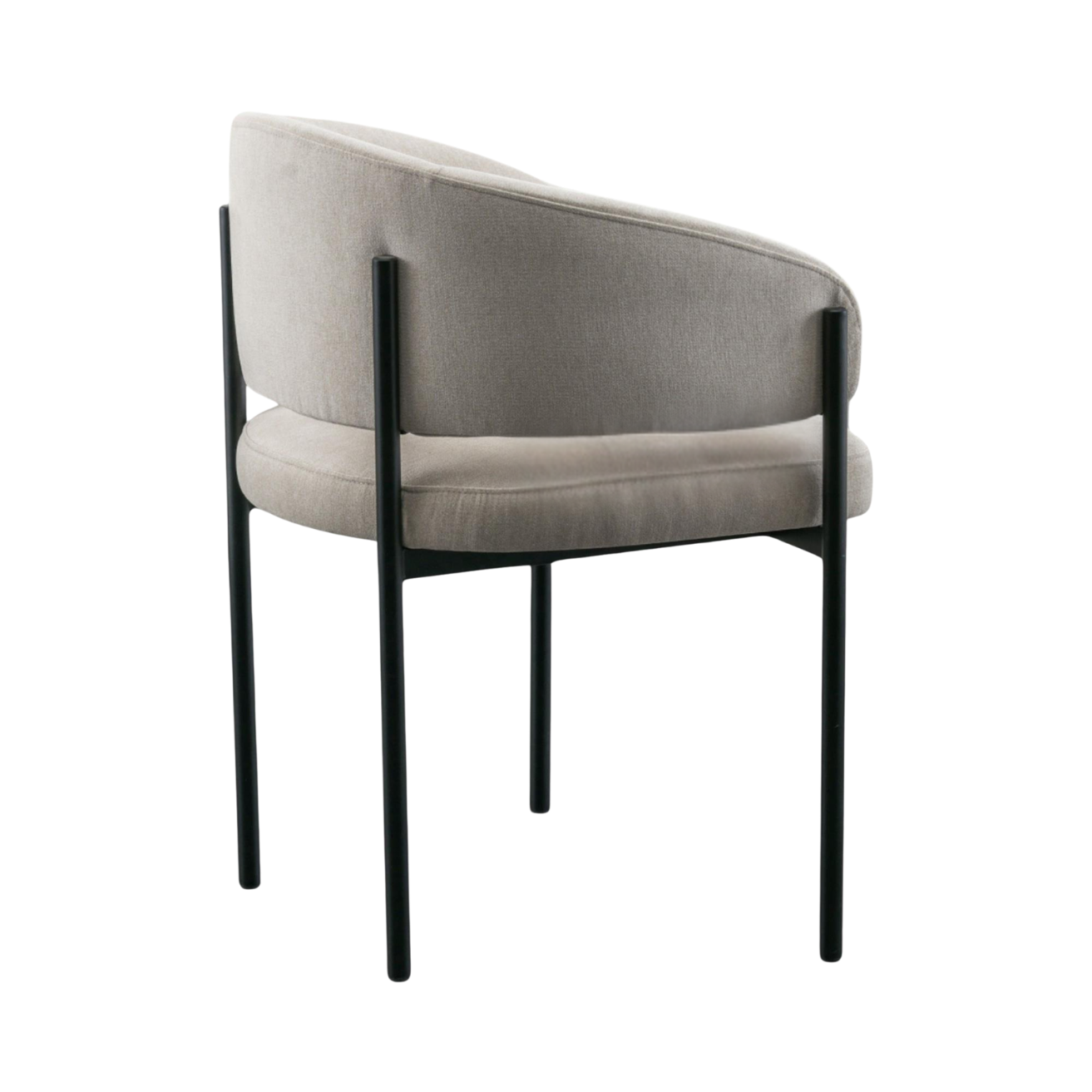 Kastra Parker Döşeme Kumaşlı Metal Sandalye
