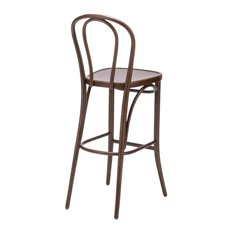 Kastra Sofya Thonet Ahşap Bar Sandalyesi-zoom-
