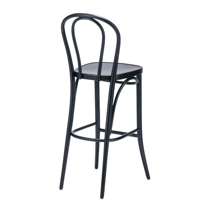 Kastra Sofya Thonet Ahşap Bar Sandalyesi-zoom-