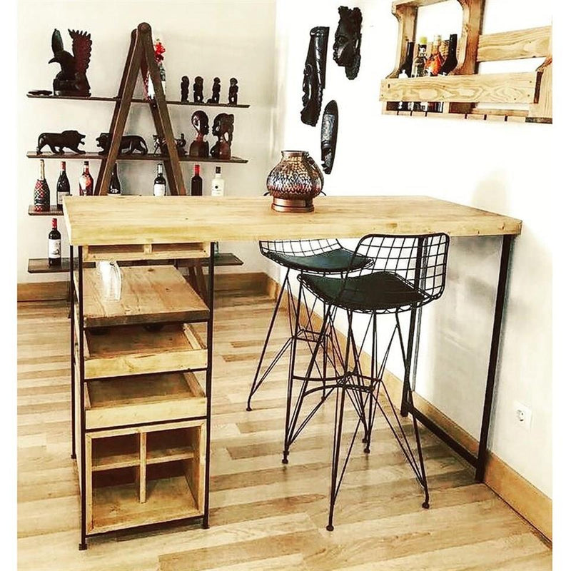 Kastra Solo Şaraplıklı Bar Masası-zoom-