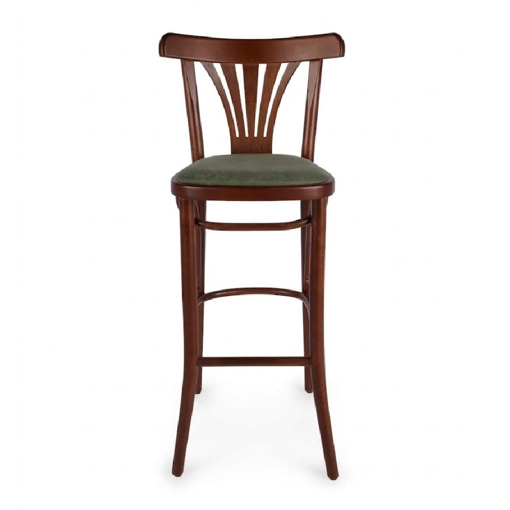 Kastra Wilson Minderli Thonet Ahşap Bar Sandalyesi