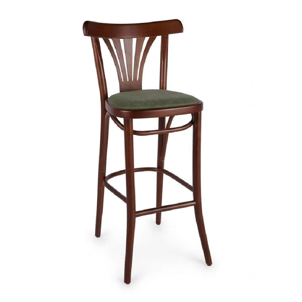 Kastra Wilson Minderli Thonet Ahşap Bar Sandalyesi