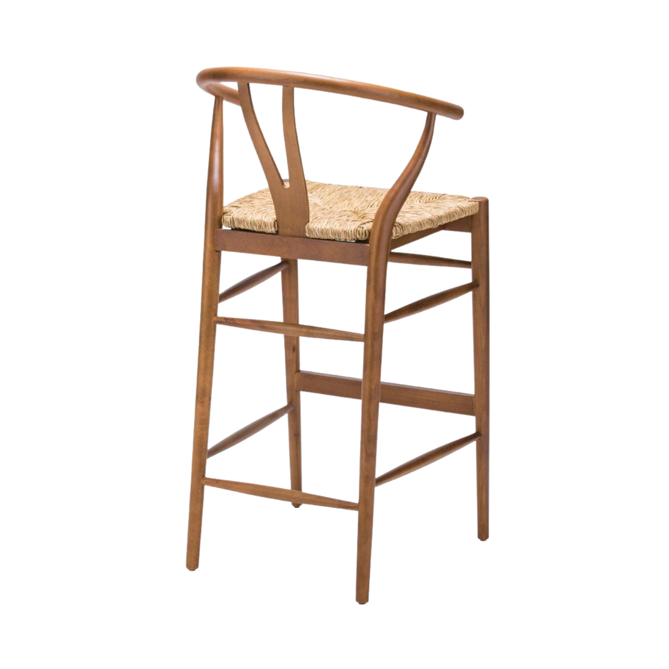 Kastra Wishbone Hasırlı Bar Sandalyesi-8