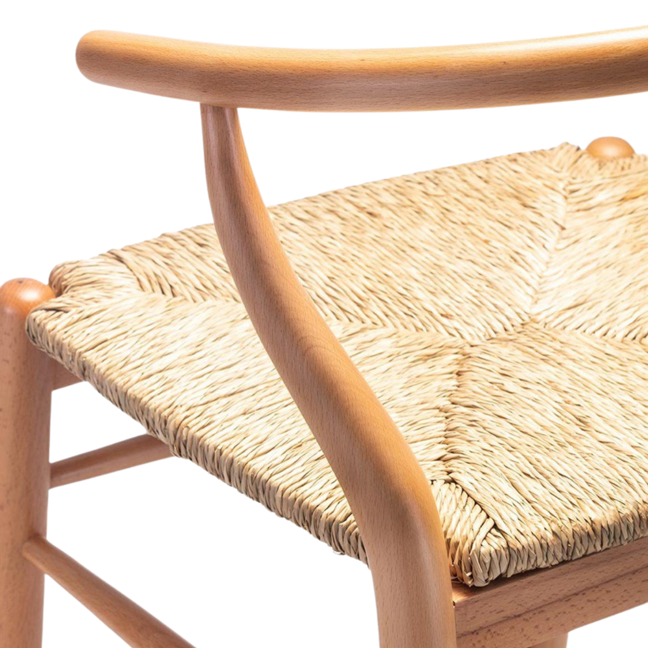 Kastra Wishbone Hasırlı Bar Sandalyesi-2