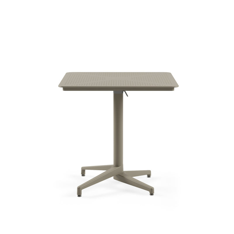 Tilia Moon Katlanır Polipropilen Masa 70X70 cm, Bahçe, Balkon, Dış Mekan, Kafe, Restoran İçin-zoom-