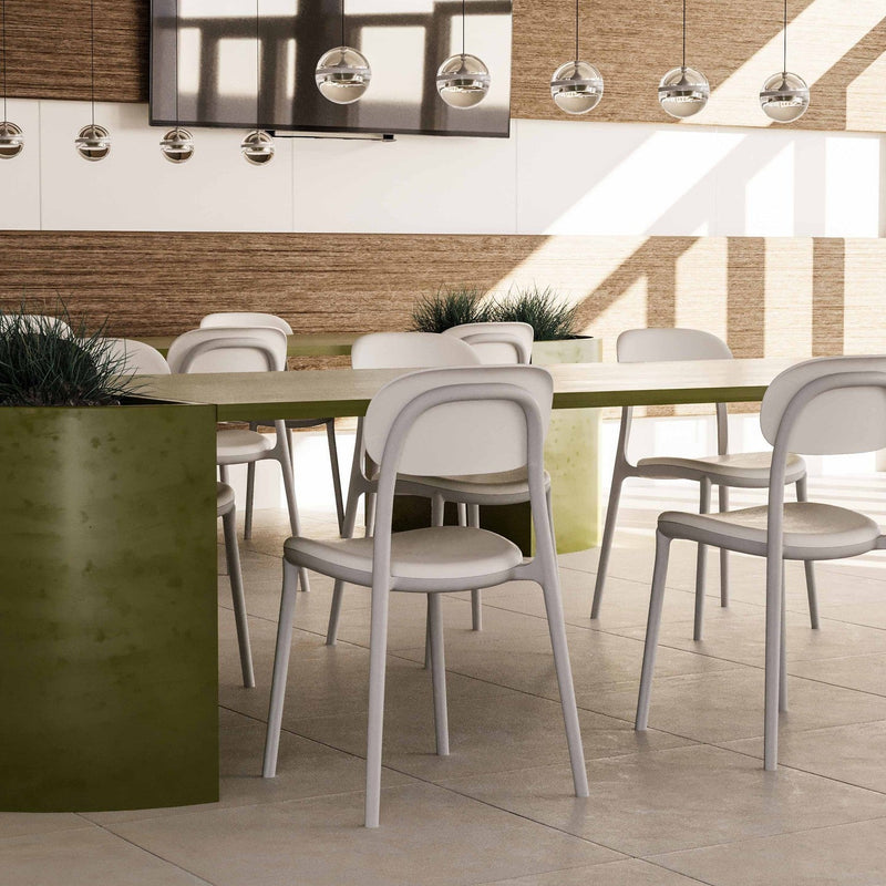 Tilia Ali Polipropilen Bahçe, Balkon, Kafe, Restoran, Dış Mekan Sandalyesi-zoom-