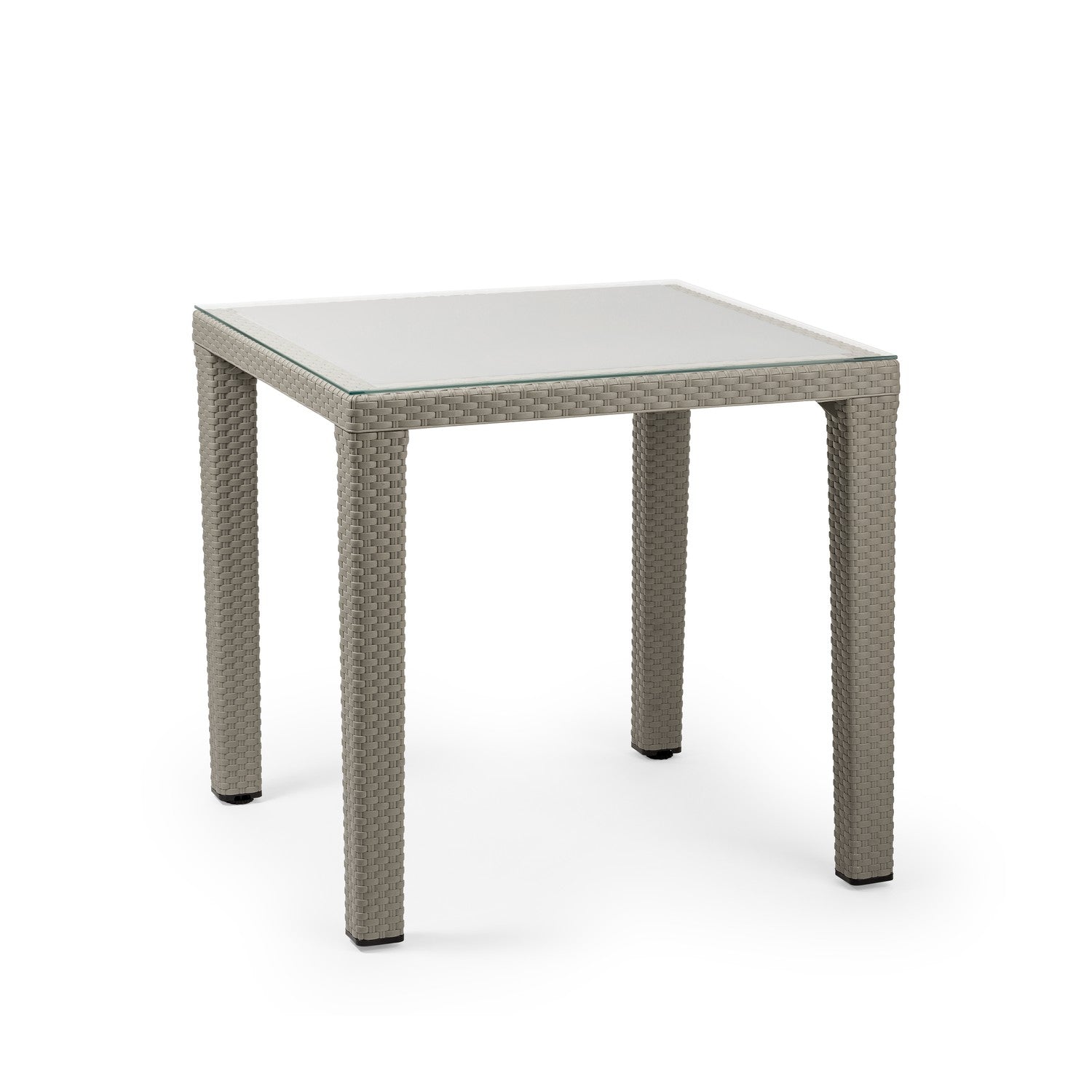 Tilia Antares Rattan Masa 80x80 cm, Bahçe, Balkon, Kafe, Restoran, Dış Mekan İçin-zoom-4