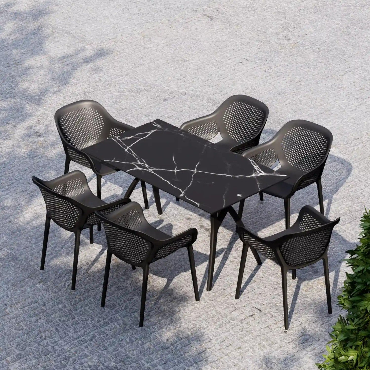 Tilia Atra Polipropilen Kollu Bahçe, Balkon, Dış Mekan, Kafe, Restoran Sandalyesi-9