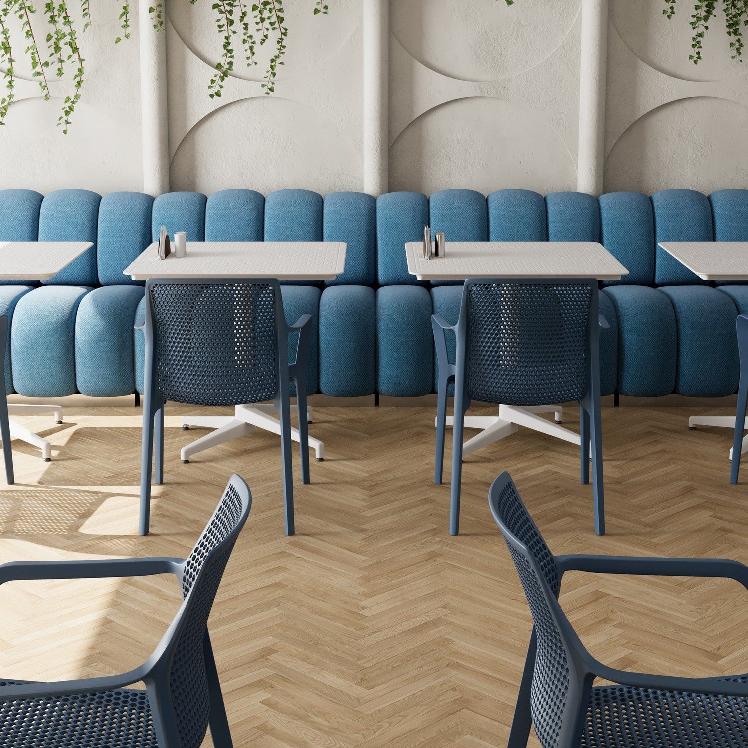 Tilia Briza Polipropilen Kollu Bahçe, Balkon, Dış Mekan, Kafe, Restoran Sandalyesi-8
