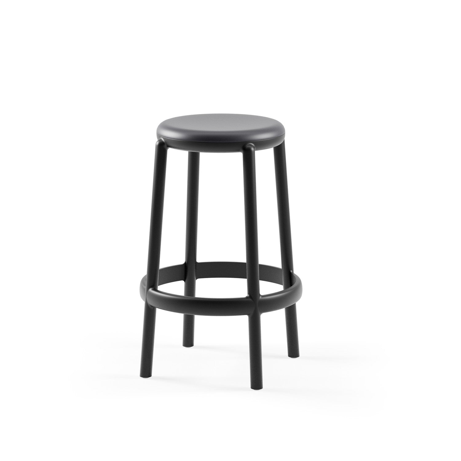Tilia Duo Polipropilen Bar Taburesi 65 cm, Bahçe, Balkon, Dış Mekan, Kafe, Restoran İçin-zoom-2