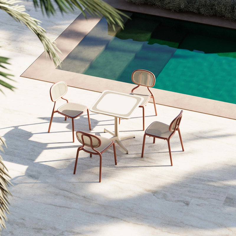 Tilia Haz Polipropilen Bahçe, Balkon, Dış Mekan, Kafe, Restoran Sandalyesi-zoom-