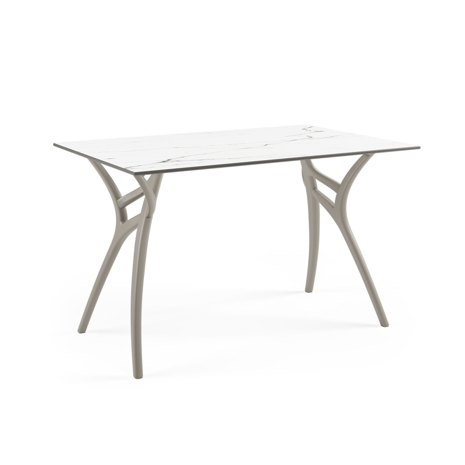 Tilia Ivy-L Polipropilen Bahçe, Balkon, Kafe, Restoran Masası Kompakt Tabla 77X120 cm-6