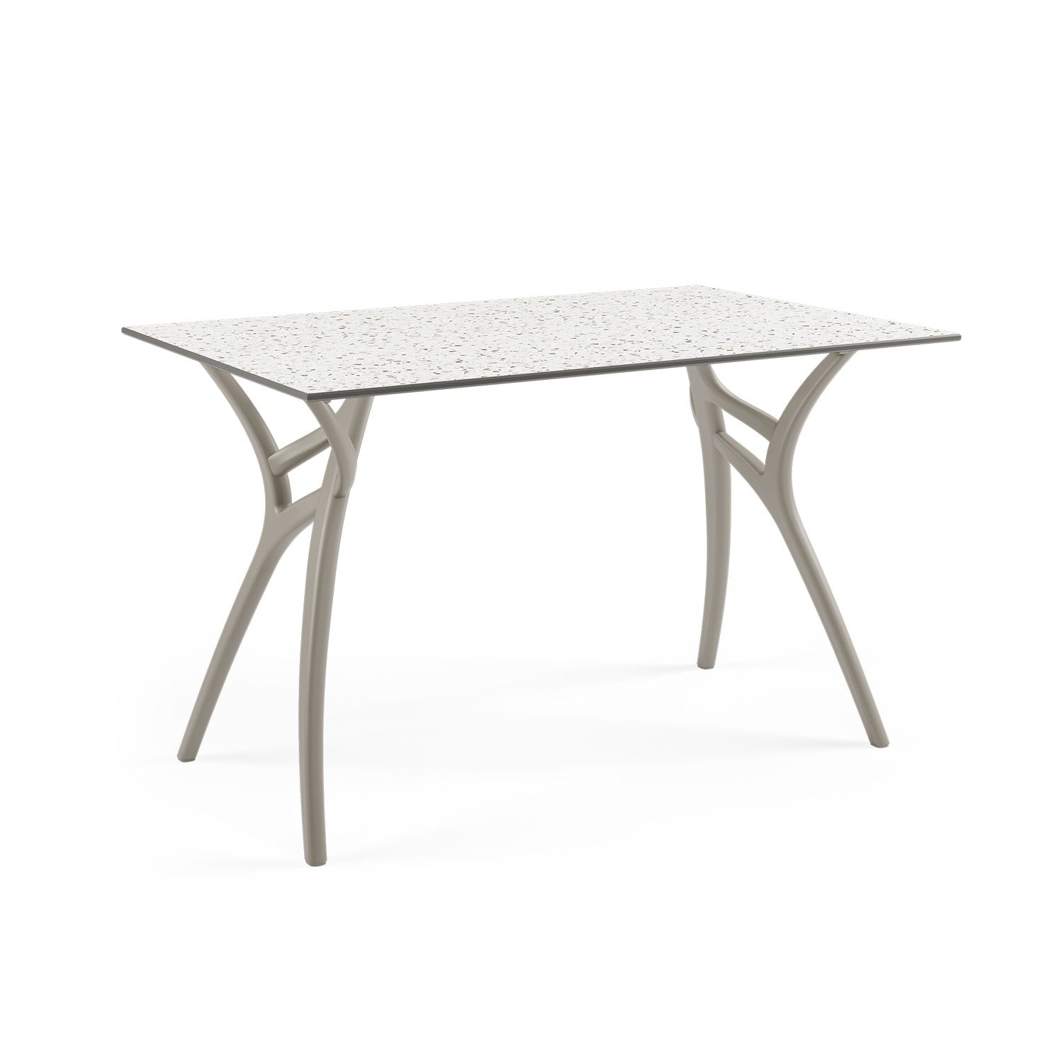 Tilia Ivy-L Polipropilen Bahçe, Balkon, Kafe, Restoran Masası Kompakt Tabla 77X120 cm-1