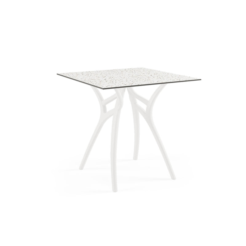 Tilia Ivy-L Polipropilen Bahçe, Balkon, Kafe, Restoran Masası Kompakt Tabla 77X77 cm-zoom-
