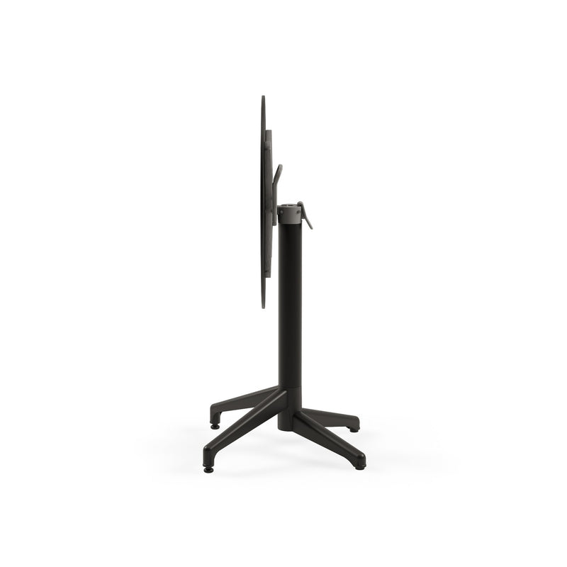 Tilia Moon-C Polipropilen Katlanır Masa Kompakt Tabla Ø60 cm, Bahçe, Balkon, Dış Mekan, Kafe, Restoran İçin-zoom-