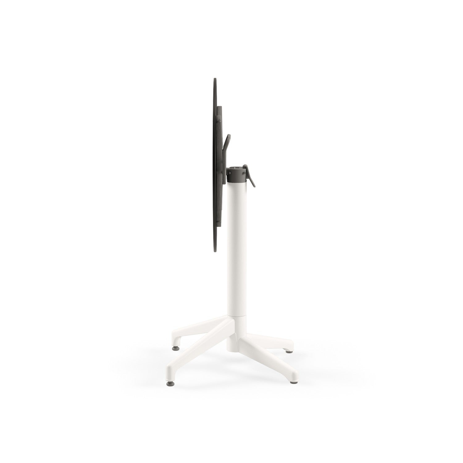 Tilia Moon-C Polipropilen Katlanır Masa Kompakt Tabla Ø60 cm, Bahçe, Balkon, Dış Mekan, Kafe, Restoran İçin-6