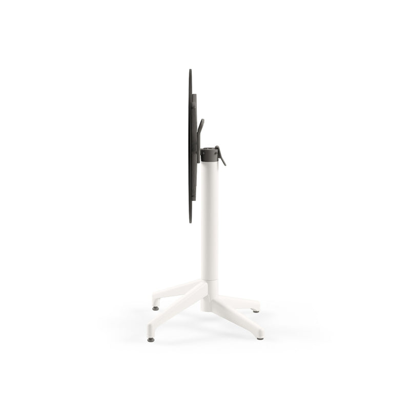 Tilia Moon-C Polipropilen Katlanır Masa Kompakt Tabla Ø60 cm, Bahçe, Balkon, Dış Mekan, Kafe, Restoran İçin-zoom-
