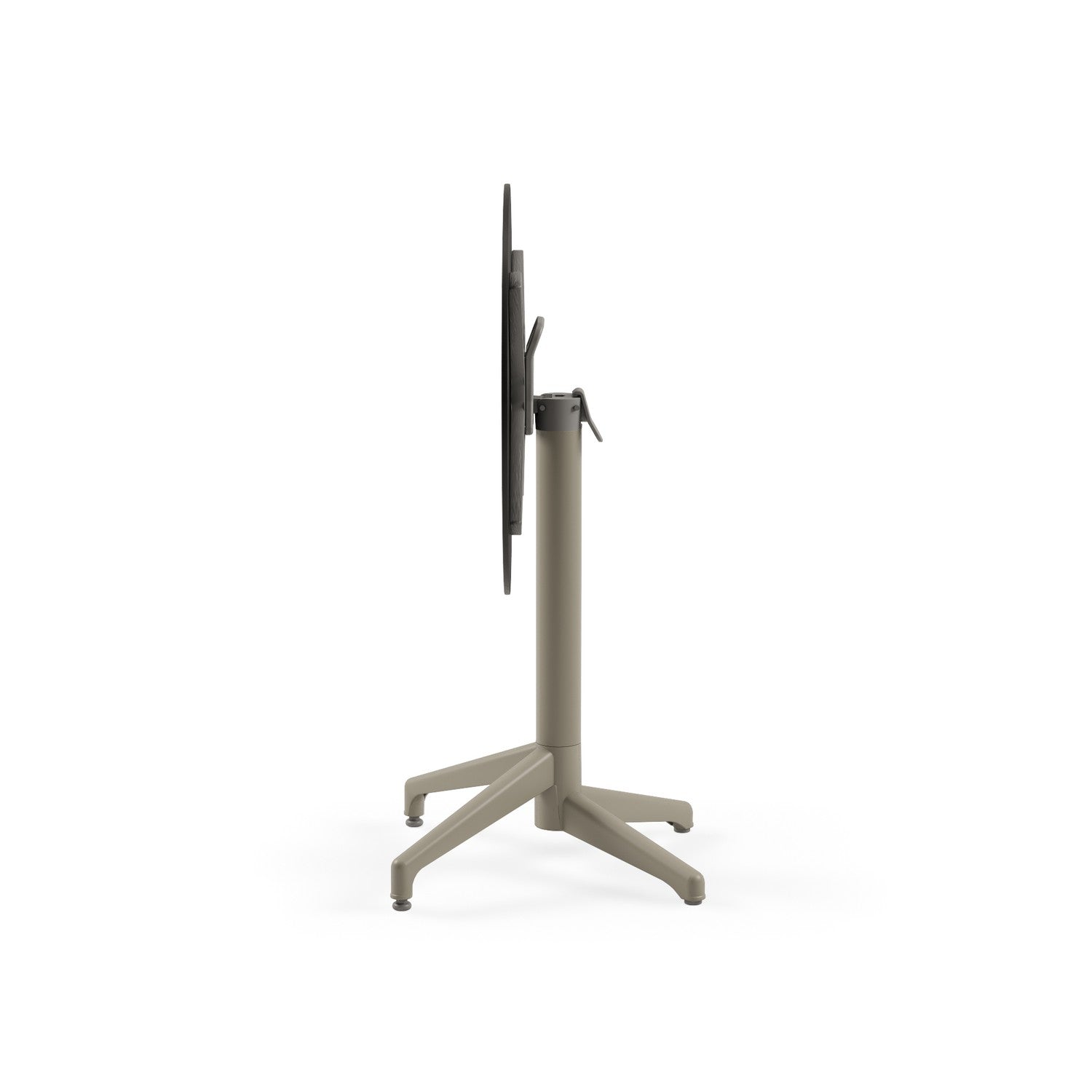 Tilia Moon-C Polipropilen Katlanır Masa Kompakt Tabla Ø60 cm, Bahçe, Balkon, Dış Mekan, Kafe, Restoran İçin-zoom-2
