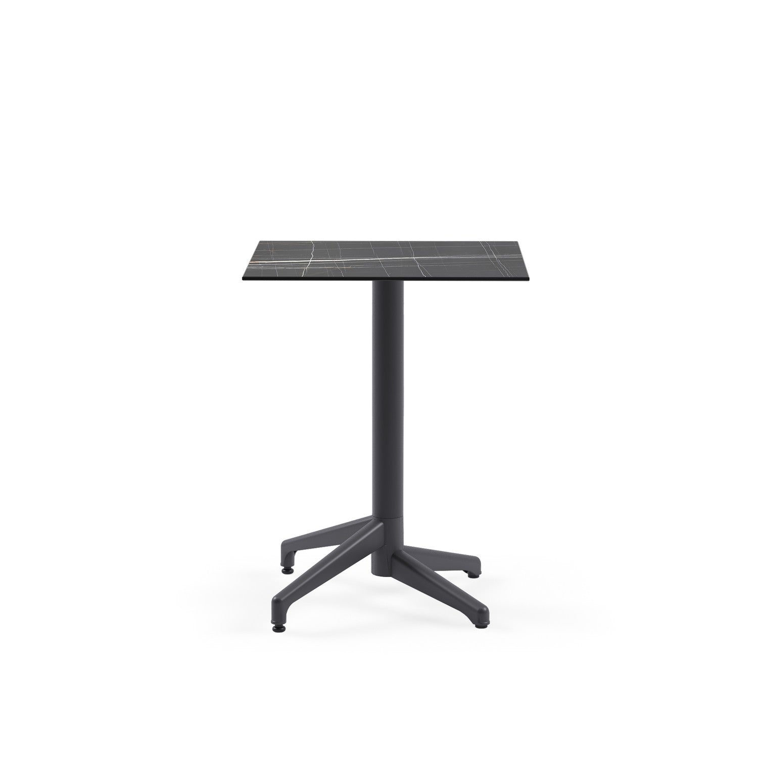 Tilia Moon-C Polipropilen Sabit Masa Kompakt Tabla 60X60 cm, Bahçe, Balkon, Dış Mekan, Kafe, Restoran İçin-10