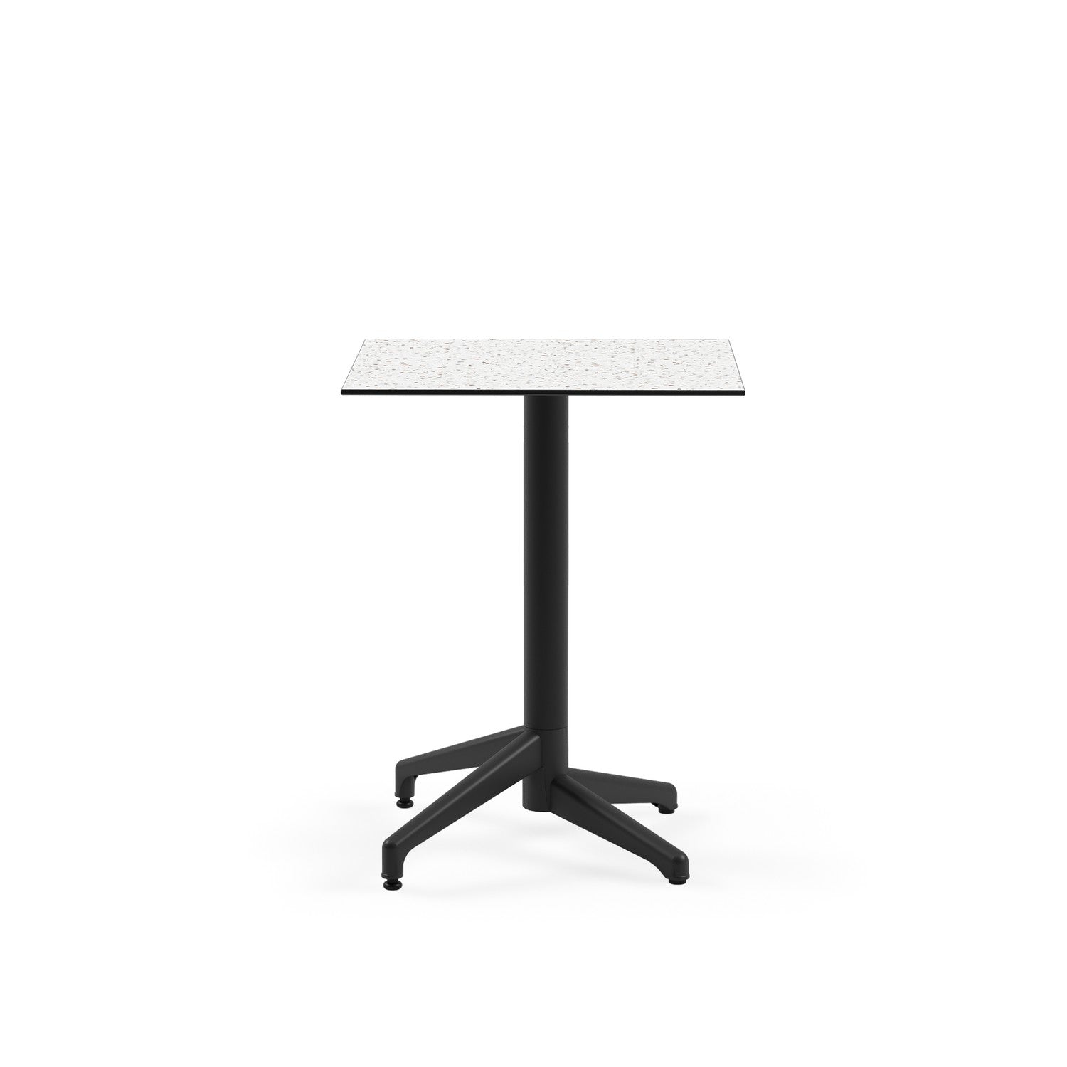 Tilia Moon-C Polipropilen Sabit Masa Kompakt Tabla 60X60 cm, Bahçe, Balkon, Dış Mekan, Kafe, Restoran İçin-12