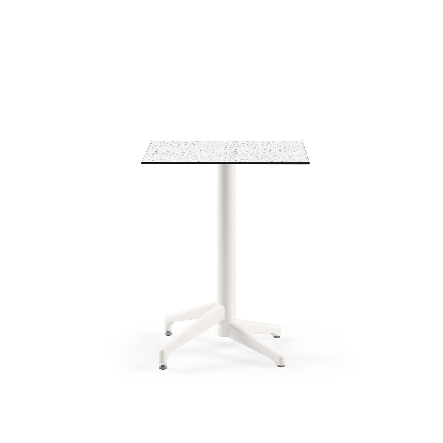 Tilia Moon-C Polipropilen Sabit Masa Kompakt Tabla 60X60 cm, Bahçe, Balkon, Dış Mekan, Kafe, Restoran İçin-zoom-1