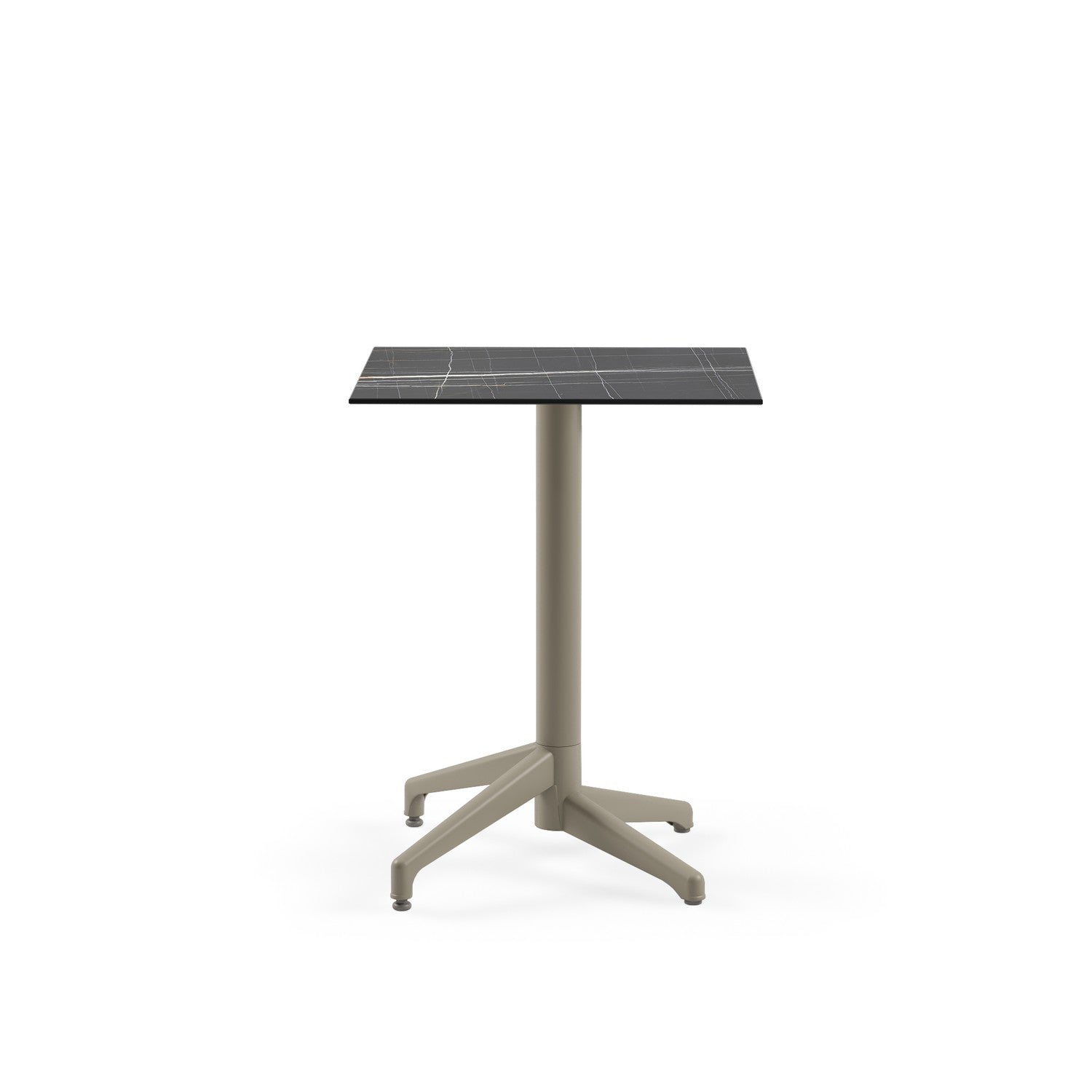 Tilia Moon-C Polipropilen Sabit Masa Kompakt Tabla 60X60 cm, Bahçe, Balkon, Dış Mekan, Kafe, Restoran İçin-zoom-16