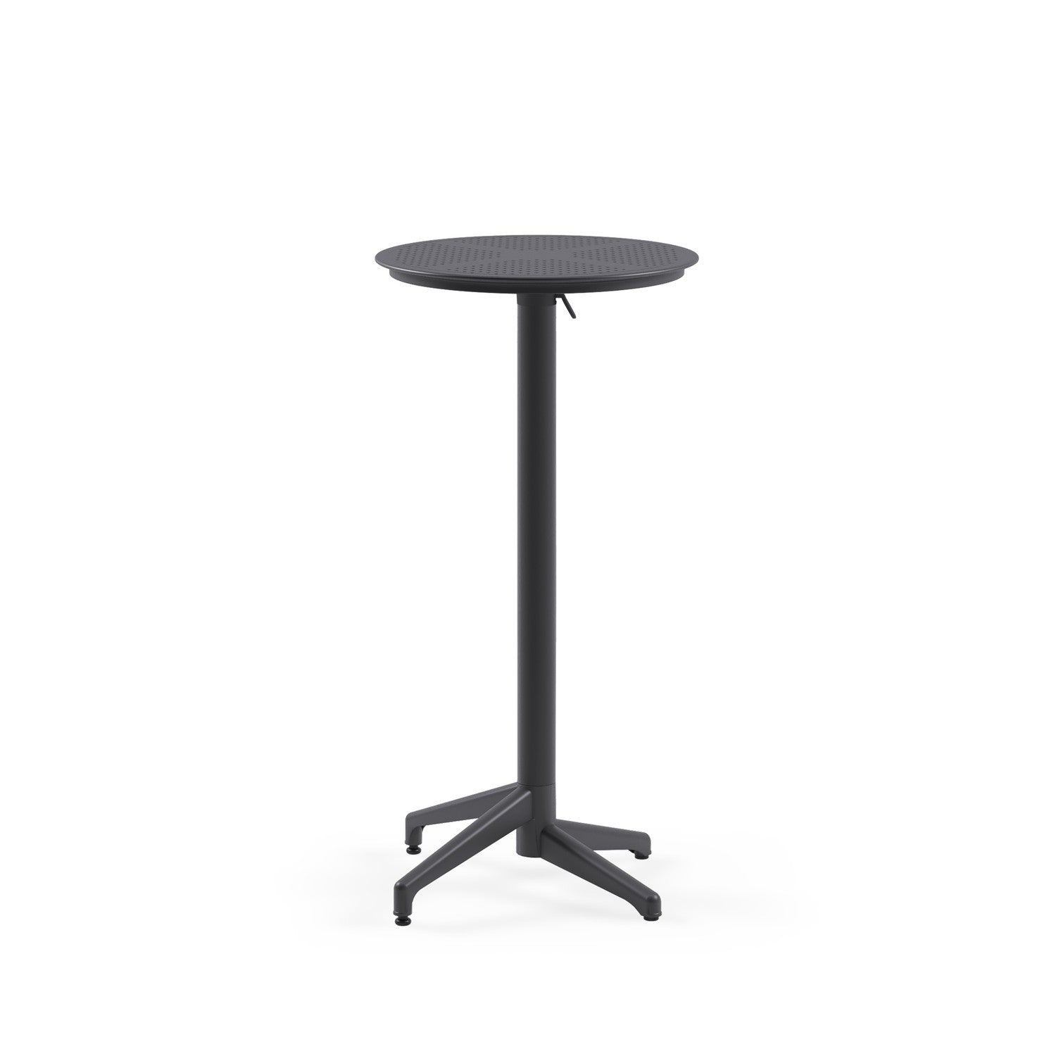 Tilia Moon Katlanır Polipropilen Bar Masası Ø60 cm, Bahçe, Balkon, Dış Mekan, Kafe, Restoran İçin-zoom-7