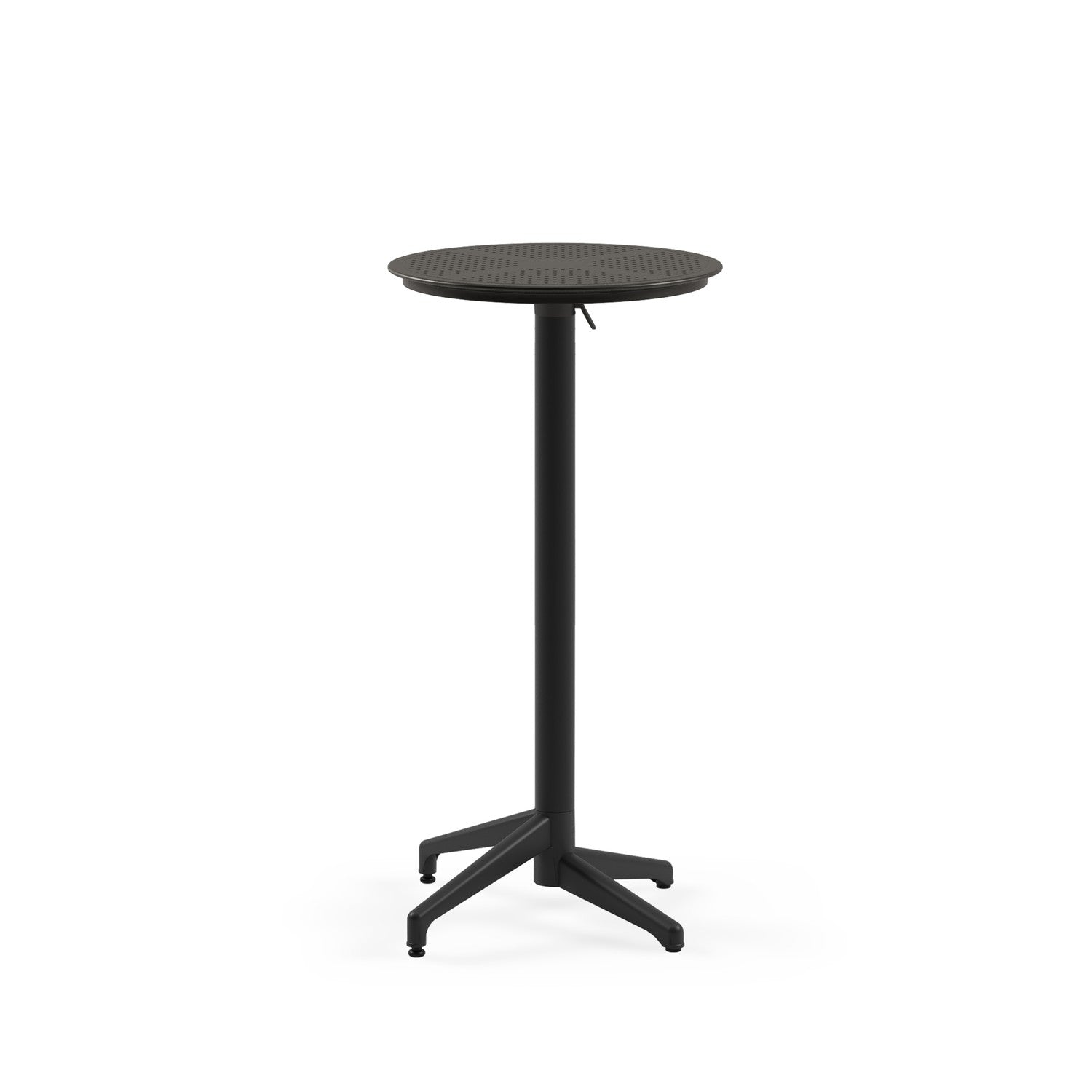 Tilia Moon Katlanır Polipropilen Bar Masası Ø60 cm, Bahçe, Balkon, Dış Mekan, Kafe, Restoran İçin-zoom-6