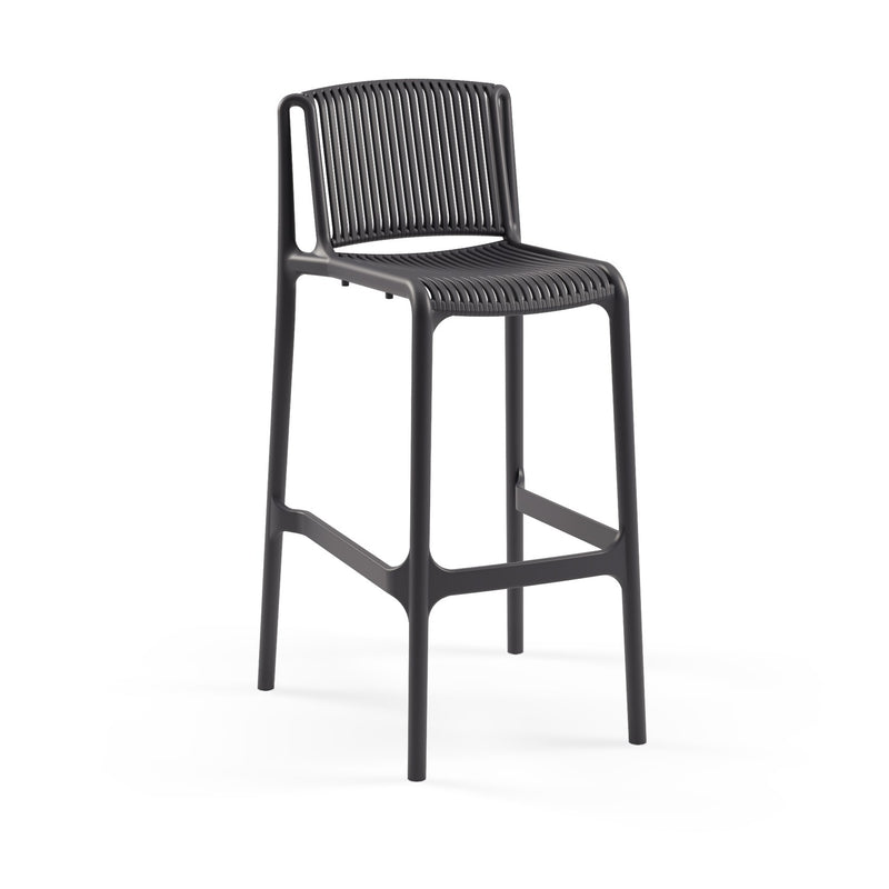 Tilia Nes Polipropilen Dış Mekan, Kafe, Restoran Bar Sandalyesi 75 cm-zoom-