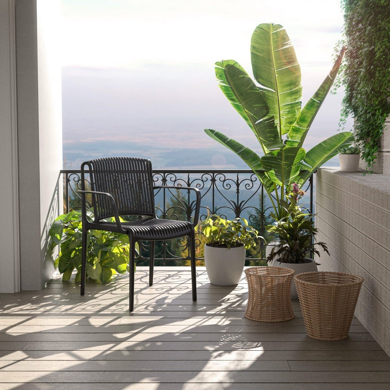 Tilia Nes Polipropilen Kollu Sandalye-zoom-6