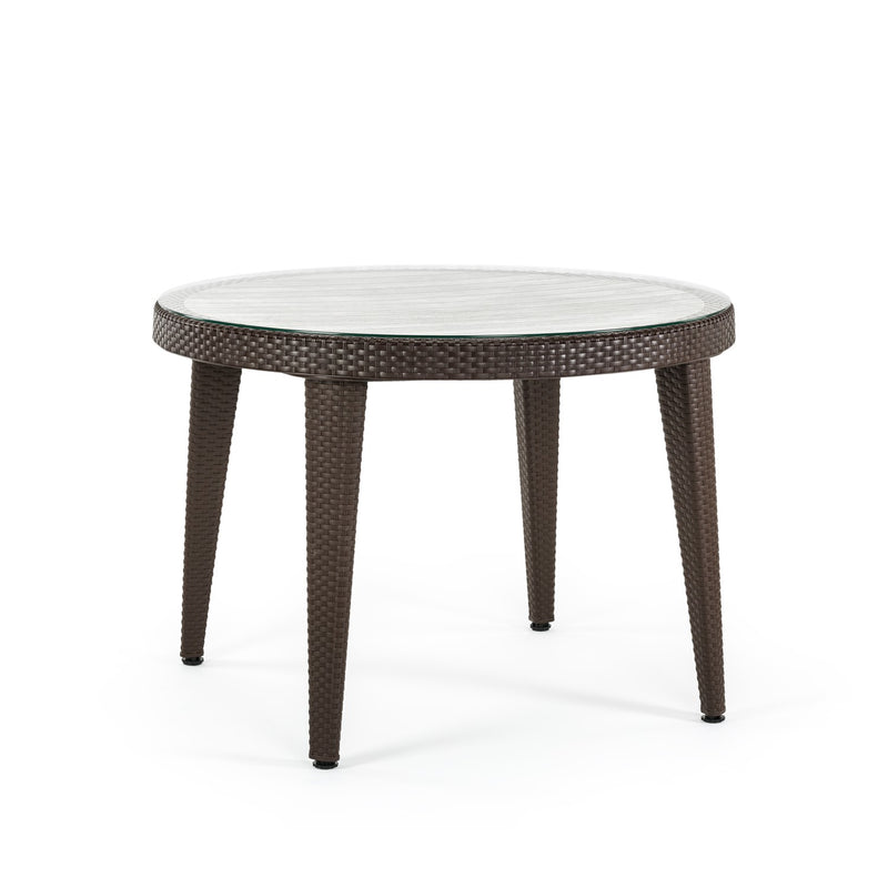 Tilia Osaka Rattan Bahçe, Balkon Masa Cam Tabla Ø110 cm-zoom-